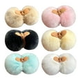 thumbnail image 3 of Fuzzy Hair Clip Fuzzy Hair Clip Neutral Little Clip Thick And Long Hair Adhere To The Soft Faux Hair Clip Cute Fuzzy Hair Clip Woman, Polyester Hair Clip, 3 of 8