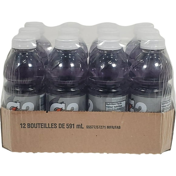 Gatorade G2 Thirst Quencher, Grape, 591ml Pack of 12