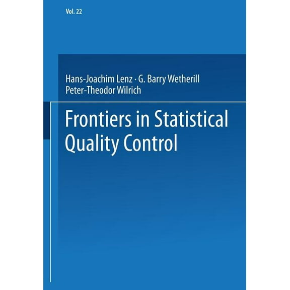 Frontiers in Statistical Quality Control Frontiers in Statistical Quality Control, Book 4, (Hardcover)
