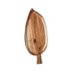 thumbnail image 5 of Bandeja de madera para servir fiestas, bandeja para servir, con forma de hoja para servir comida, decorativa S, 5 of 9