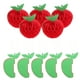 thumbnail image 2 of 10 piezas de decoraciones de papel de panal de manzana roja para fiestas de cumpleaños y decoración del hogar, adornos de diseño de fiesta, decoración colgante, guirnalda de panal de manzana, 2 of 8