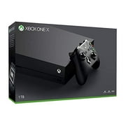 Restored Microsoft Xbox One X 1TB Console with Wireless Controller: Xbox One X Enhanced, HDR, Native 4K, Ultra HD (2017 Model) (Refurbished)