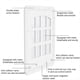 thumbnail image 5 of Puerta para Mascotas con Cerradura,Solapa Interior para Puerta,Ventana para Gatos,Pantallas,Barrera,Puerta Corrediza,Pantallas para Ventanas,Inserción Puerta para Perros B, 5 of 8