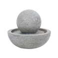 thumbnail image 2 of Better Homes & Gardens 12''D Outdoor Resin Grey Tabletop Fountain, 2 of 8