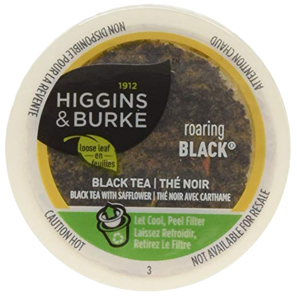 Higgins & Burke Roaring Black Tea, 24 Count for Keurig Machines