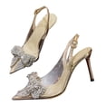 thumbnail image 2 of Sandalias De Tacón Alto Bowknot,Zapatos De Tacón Alto Para Mujer Sandalias De Tacón Delgado Sandalias De Tacón Alto Rendimiento Probado, 2 of 8
