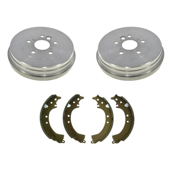 Fits For 1996-2002 Toyota Rav4 Rear Brake Drums & Brake Shoes 3pc Kit