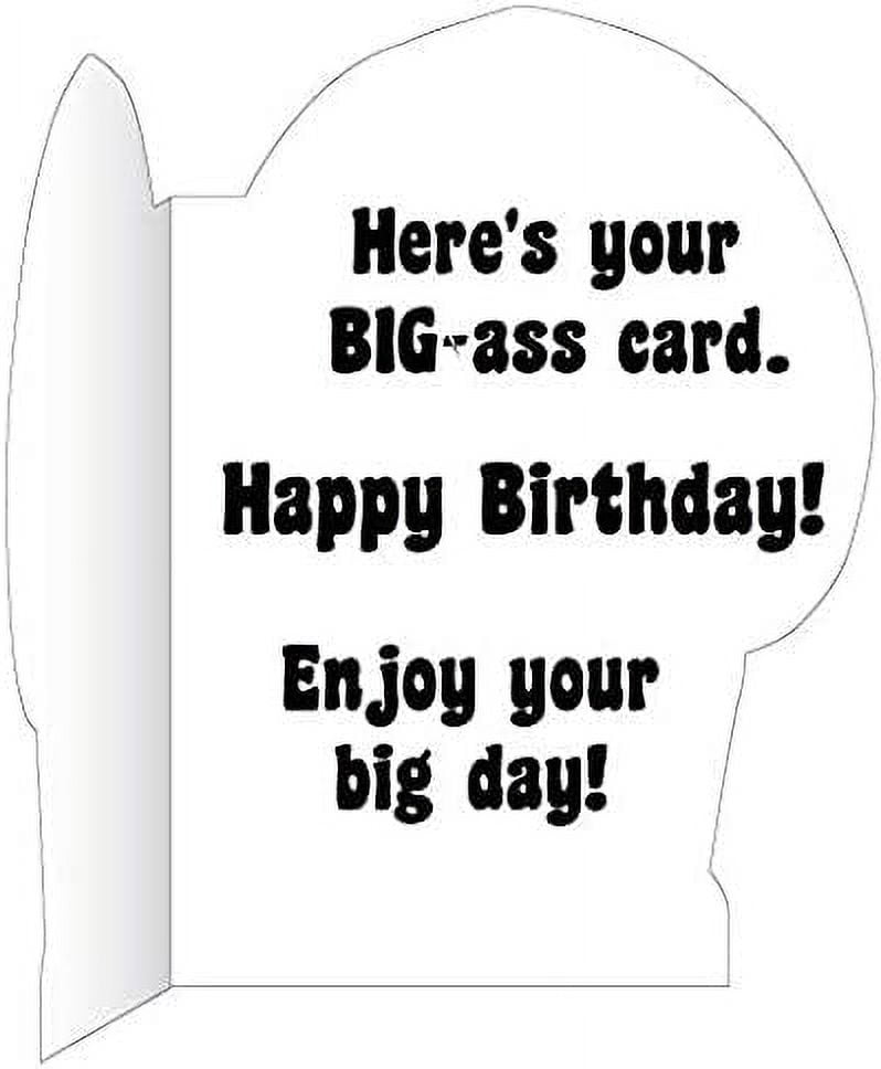 VictoryStore Giant Birthday Card (Hippo) With Envelope, 2'w x 3'h