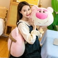 thumbnail image 3 of Nuevo cojín de peluche de oso Disney Kawaii Lots-O-Huggin, almohada para dormir, dibujos animados de anime, 40/55/80 cm, muñecos de peluche suaves, regalos de decoración, 3 of 4