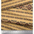 thumbnail image 2 of Soimoi Georgette Viscose Fabric Aztec Southwestern Decor Fabric Printed Yard 42 Inch Wide, 2 of 3