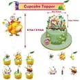 thumbnail image 3 of Pikmin Party Supplies Captain Olimar Video Game Birthday Party Decorations with Happy Birthday Banner Cake Topper Balloons for Kids(2), 3 of 4