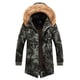 thumbnail image 4 of Chaqueta de camuflaje con capucha de invierno de terciopelo grueso abrigo a prueba de viento para hombre cálido para hombre de mediana a larga parka nueva para hombre, 4 of 5