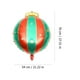 thumbnail image 2 of KAKOWELY 5 globos navideños de aluminio para decoración de fiestas navideñas., 2 of 4