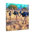thumbnail image 2 of Ostriches in Flamboyance - Canvas, 2 of 10
