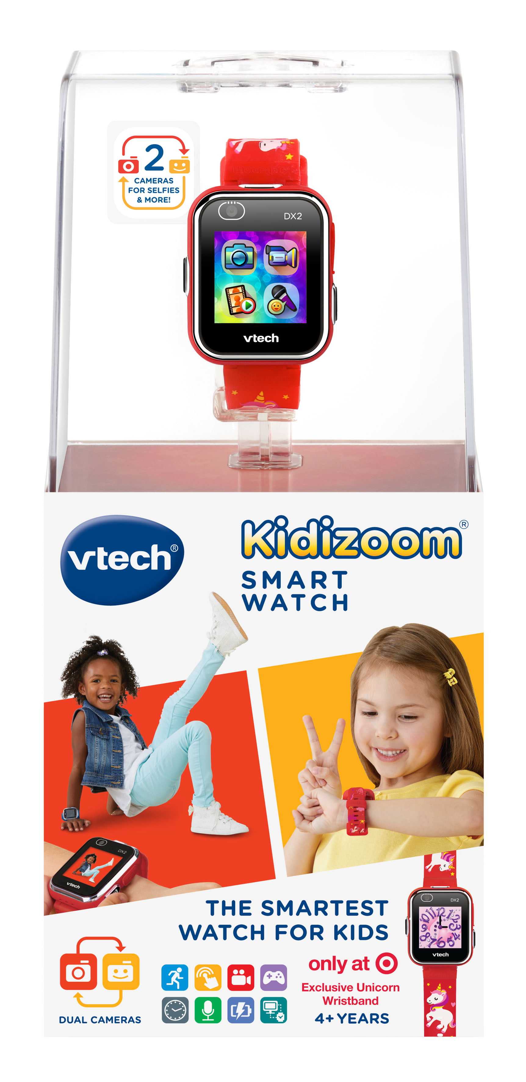 VTech Kidizoom Smartwatch DX2 Special Exclusive Red Unicorn Edition NEW IN BOX! 