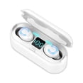 thumbnail image 2 of Moyic Auriculares Auriculares Bluetooth compatibles Auriculares estéreo de baja latencia Blanco Type2 NO2, 2 of 6
