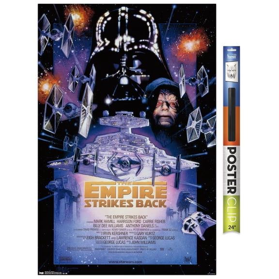 Star Wars: The Empire Strikes Back - One Sheet 2 Wall Poster, 22.375" x 34"