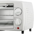 thumbnail image 6 of Brentwood TS-345W Stainless Steel 4 Slice Toaster Oven, White, 6 of 8