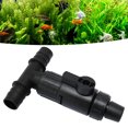 thumbnail image 4 of Connecteurs de Buses de Robinet, Opération Facile 3 Voies Adaptateur de Robinet de Changeur d'Eau de Volume d'Eau de Poisson Réglable avec Valve de Régulation pour l'Entretien Quotidien, 4 of 8