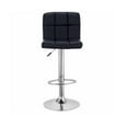 thumbnail image 4 of Heavenly Collection Leather Adjustable Stool SET OF 3, 4 of 9