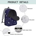 thumbnail image 4 of Galaxy Cosmic Theme Backpack, Durable and Stylish, Great for School or Daily Adventures, 4 of 5