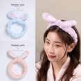 thumbnail image 3 of Diadema para el pelo para mujer, diademas de maquillaje, diadema de spa, diadema con nudo elástico, diademas para mujeres y niñas, lavado de cara, ducha, 1 unidad (rosa) JM JM, 3 of 5