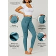 thumbnail image 3 of Conceited Women's Ivy Buttery Soft High Waist Basic Leggings - Pack of 6, 3 of 7