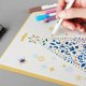 thumbnail image 3 of 12pcs Plantillas de dibujo Plantilla de pintura de Navidad Árboles Ciervos Patrón floral Multifuncio Abanopi Plantillas, 3 of 6