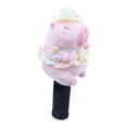 thumbnail image 4 of Funda protectora para palos de golf de madera de calle, ideal como regalo para golfistas de , resistente a arañazos, funda universal de felpa. Rosa, 4 of 8