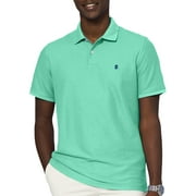 IZOD Mens Solid Advantage Performance Polo Shirt Medium Sage