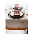 thumbnail image 5 of DII Black Stars Print Tablecloth, 60x84", 100% Cotton, 5 of 6