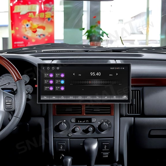 SNATEEN 15.8 inch Carplay Screen/Radio/Multimedia Player for Jeep Grand Cherokee 2005 2006 2007 Car Navigation/GPS Upgrade Headunit Android Display 1080P Touch Screen Receiver Replace System