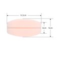 thumbnail image 5 of 4 pares de almohadillas protectoras de silicona para correa de sujetador, almohadillas protectoras de hombros antideslizantes para mujer, alivian las molestias en los hombros (blanco + piel), 5 of 5