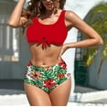 thumbnail image 2 of Traje de baño dividido grande y cómodo para mujer Conjunto de traje de baño delgado y elegante OAVQHLG3B Store  lin121212, 2 of 4