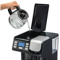 thumbnail image 3 of Hamilton Beach 49902C FlexBrew Trio Cafetière – 12 Tasses – Noir/argent – Boîte Ouverte – Testé & Garanti, 3 of 10