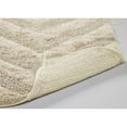 thumbnail image 3 of Better Trends 17" x 24" Bathroom Rugs 100% Cotton Soft Water Absorbent Non Slip Bath Mat Machine Washable Rug (Sand) Hugo Collection, 3 of 4