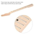 thumbnail image 3 of Maple Guitar Neck Replacement Guitar Neck For TL Electric Guitar Dots Maple Electric Guitar Neck, 3 of 8