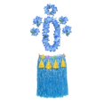 thumbnail image 1 of Conjunto de Faldas de hula hawaianas JanHm talla única, 1 of 5