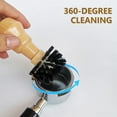 thumbnail image 4 of ZJDOAK Coffee Basket Cleaning Brush, Stiff Bristles and Wood Handle Coffee Accessories, Coffee Filter Brush Fits for Espresso Barista Machine Cleaning Tool, 4 of 9