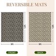 thumbnail image 2 of Outdoor Rug Outdoor Plastic Straw Rug for Patio Reversible Out Door Carpet for Camping Deck Rv x Area Carpet Balcony Porch Backyard and, 2 of 7