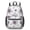 Pioneer Flower Floral-1, variant on Pioneer Flower Floral Print Pattern 17" School Backpacks for Teens,Waterproof Oxford Fabric,S-Shape Padded Straps for School,Travel,Hiking,Camping