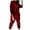 Wine, variant on Iyufng Hoodie Set for Women 2 Piece Set,Plus Size Hooded Sweatshirt and Sweatpants Sets,Casual Long-Sleeve Drawstring Hooded Tops Pants Sets Sports,Jogger Outfit Sweatsuits for Women Set