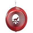 thumbnail image 1 of SWEN Products DACHSHUND Dog Circle Swirly Metal Wind Spinner, 1 of 1