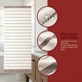 thumbnail image 3 of Unique Bargains Ultra Soft Highly Absorbent Cotton Stripe Bath Towel White 55" x 28", 3 of 6