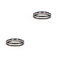 thumbnail image 1 of Sonducket 2 piezas trenzada tobilleras conjunto tejido cadena de pierna estilo Retro cuerda ajustable hecha a mano para tipo de amistad tipo 10 2piezas, 1 of 6