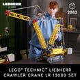 thumbnail image 4 of LEGO Technic Liebherr Crawler Crane LR 13000 42146 Advanced Building Kit for Adults, Build and Display this Model Crane, Incredible Details Including Winch System and Luffing Jib, 4 of 8