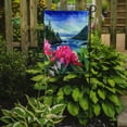thumbnail image 2 of Washington Coast Rhododendrons in Watercolor Garden Flag 11.25 in x 15.5 in, 2 of 5