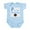 Sky Blue, variant on CafePress - P Is For Proton Infant Bodysuit - Baby Light Bodysuit, Size Newborn - 24 Months