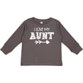 thumbnail image 3 of Inktastic I Love My Aunt with Arrow Boys or Girls Long Sleeve Toddler T-Shirt, 3 of 5