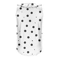 thumbnail image 4 of Hvot&aat Womens Summer Ruffle Collar V Neck Tank Top Polka Dots Sleeveless Loose Fit T-Shirt Casual Comfort Daily Blouse, 4 of 5